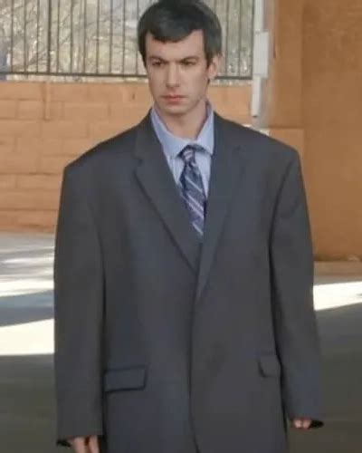 nathan fielder baggy suit.